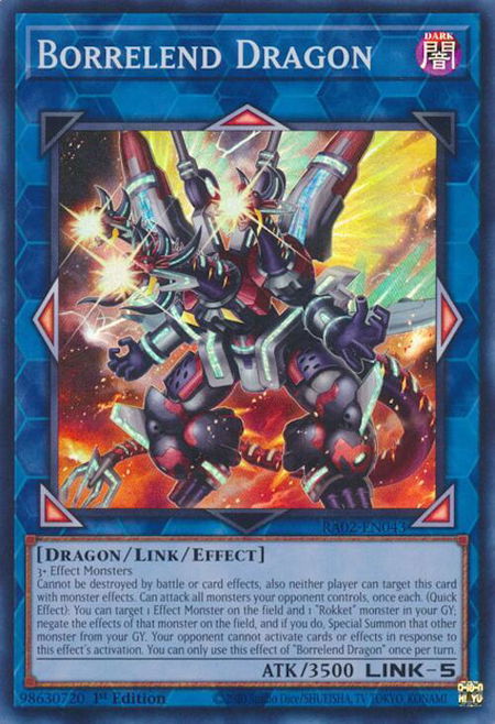 Borrelend Dragon - 25th Anniversary Rarity Collection II YuGiOh trading card