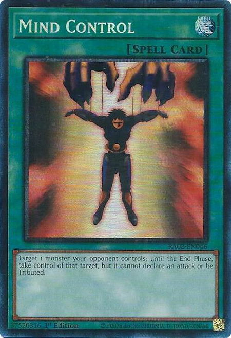 Mind Control (PCR) - 25th Anniversary Rarity Collection II YuGiOh trading card