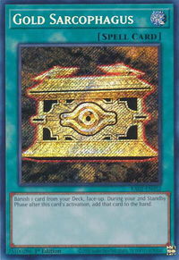 Gold Sarcophagus (Secret Rare) - 25th Anniversary Rarity Collection II (RA02) #RA02-EN052 - Secret Rare YuGiOh Trading Card