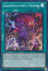 Abomination's Prison - 25th Anniversary Rarity Collection II (RA02) #RA02-EN064 - Super Rare YuGiOh Trading Card