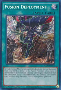 Fusion Deployment (Secret Rare) - 25th Anniversary Rarity Collection II (RA02) #RA02-EN065 - Secret Rare YuGiOh Trading Card