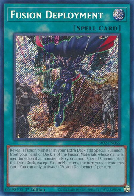 Fusion Deployment (Secret Rare) - 25th Anniversary Rarity Collection II YuGiOh trading card