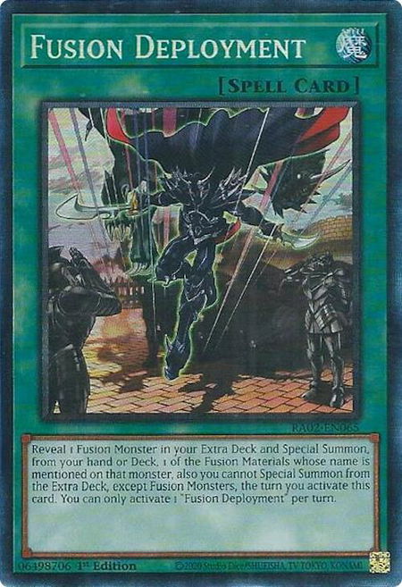 Fusion Deployment (PCR) - 25th Anniversary Rarity Collection II YuGiOh trading card