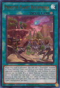 Primitive Planet Reichphobia (UR) - 25th Anniversary Rarity Collection II (RA02) #RA02-EN067 - Ultra Rare YuGiOh Trading Card
