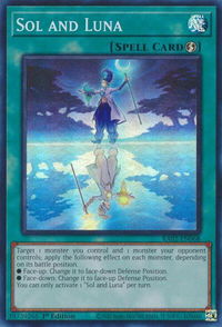 Sol and Luna - 25th Anniversary Rarity Collection II (RA02) #RA02-EN068 - Super Rare YuGiOh Trading Card