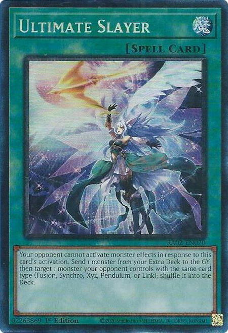 Ultimate Slayer (PCR) - 25th Anniversary Rarity Collection II YuGiOh trading card