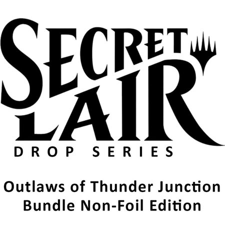 Secret Lair Drop: Spring Superdrop 2024: Outlaws of Thunder Junction Bundle - Non-Foil Edition trading card from Secret Lair Drop Series Secret Lair Drop: Spring Superdrop 2024: Outlaws of Thunder Junction Bundle - Non-Foil Edition - Secret Lair Drop Series Magic: The Gathering trading card