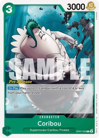 Coribou - 500 Years in the Future Pre-Release Cards (OP07 PRE) #OP07-025 - Common One Piece Trading Card