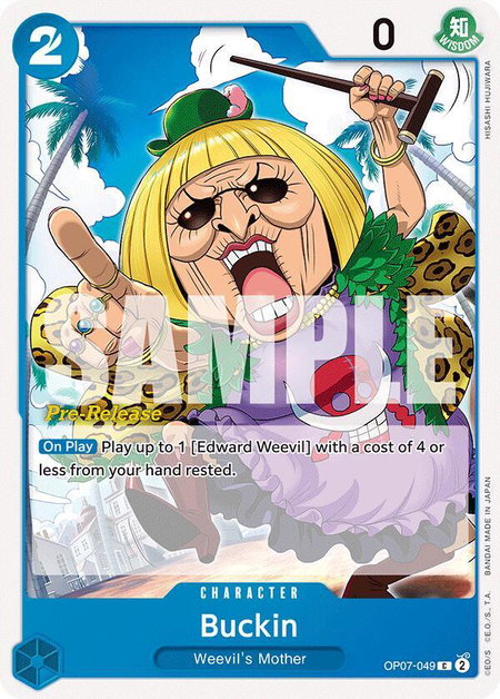 Buckin - 500 Years in the Future Pre-Release Cards One Piece trading card