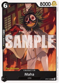 Maha - 500 Years in the Future Pre-Release Cards (OP07 PRE) #OP07-089 - Common One Piece Trading Card