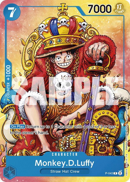Monkey.D.Luffy (Convention Promo 2024) trading card from One Piece Promotion Cards Monkey.D.Luffy (Convention Promo 2024) - One Piece Promotion Cards One Piece trading card