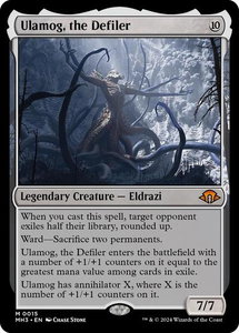 Ulamog, the Defiler - Modern Horizons 3 (MH3) #15 - Mythic Rare Magic: The Gathering Trading Card