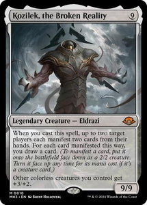 Kozilek, the Broken Reality - Modern Horizons 3 (MH3) #10 - Mythic Rare Magic: The Gathering Trading Card