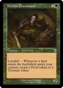 Tireless Provisioner (Retro Frame) - Modern Horizons 2 (MH2) #15 - Uncommon Magic: The Gathering Trading Card