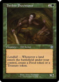 Tireless Provisioner (Retro Frame) - Modern Horizons 2 (MH2) #15 - Uncommon Magic: The Gathering Trading Card