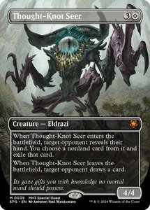 Thought-Knot Seer (Borderless) - Special Guests (SPG) #39 - Mythic Rare Magic: The Gathering Trading Card