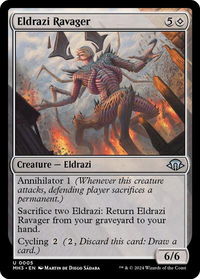 Eldrazi Ravager - Modern Horizons 3 (MH3) #5 - Uncommon Magic: The Gathering Trading Card