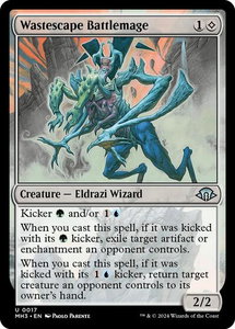 Wastescape Battlemage - Modern Horizons 3 (MH3) #17 - Uncommon Magic: The Gathering Trading Card