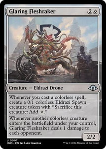 Glaring Fleshraker - Modern Horizons 3 (MH3) #7 - Uncommon Magic: The Gathering Trading Card