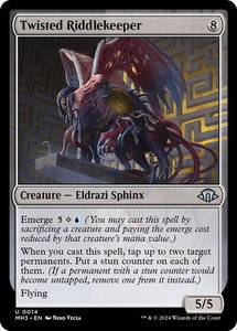 Twisted Riddlekeeper - Modern Horizons 3 (MH3) #14 - Uncommon Magic: The Gathering Trading Card