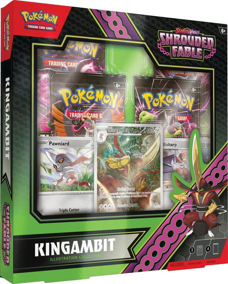 Kingambit Illustration Collection trading card from SV: Shrouded Fable Kingambit Illustration Collection - SV: Shrouded Fable Pokémon trading card