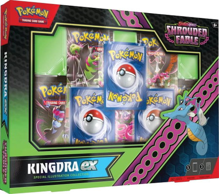 Kingdra ex Special Illustration Collection trading card from SV: Shrouded Fable Kingdra ex Special Illustration Collection - SV: Shrouded Fable Pokémon trading card