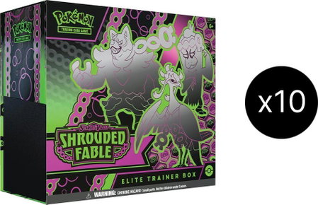 Shrouded Fable Elite Trainer Box Case trading card from SV: Shrouded Fable Shrouded Fable Elite Trainer Box Case - SV: Shrouded Fable Pokémon trading card