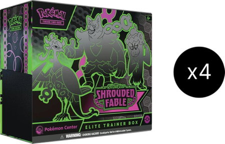 Shrouded Fable Pokemon Center Elite Trainer Box (Exclusive) Case trading card from SV: Shrouded Fable Shrouded Fable Pokemon Center Elite Trainer Box (Exclusive) Case - SV: Shrouded Fable Pokémon trading card