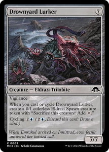 Drownyard Lurker - Modern Horizons 3 (MH3) #3 - Common Magic: The Gathering Trading Card