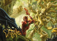 Collective Resistance Art Card (Gold-Stamped Signature) - Art Series: Modern Horizons 3 (ASMH3) #7 - Special Magic: The Gathering Trading Card