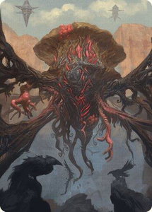 Inversion Behemoth Art Card - Art Series: Modern Horizons 3 (ASMH3) #27 - Special Magic: The Gathering Trading Card