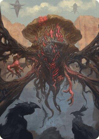 Inversion Behemoth Art Card - Art Series: Modern Horizons 3 Magic: The Gathering trading card