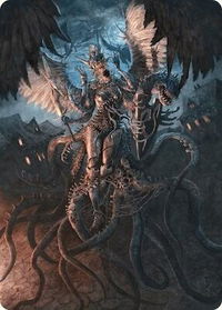 Angelic Aberration Art Card - Art Series: Modern Horizons 3 (ASMH3) #28 - Special Magic: The Gathering Trading Card