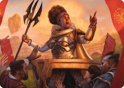 Recruiter of the Guard Art Card - Art Series: Modern Horizons 3 (ASMH3) #21 - Special Magic: The Gathering Trading Card