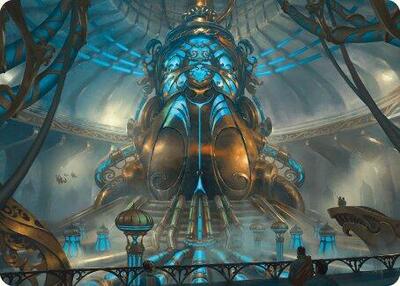 Aether Refinery Art Card - Art Series: Modern Horizons 3 (ASMH3) #30 - Special Magic: The Gathering Trading Card