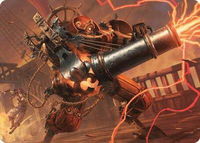 Blaster Hulk Art Card - Art Series: Modern Horizons 3 (ASMH3) #31 - Special Magic: The Gathering Trading Card