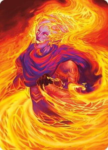 Flare of Duplication Art Card - Art Series: Modern Horizons 3 (ASMH3) #38 - Special Magic: The Gathering Trading Card