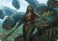 Hydra Trainer Art Card - Art Series: Modern Horizons 3 (ASMH3) #10 - Special Magic: The Gathering Trading Card