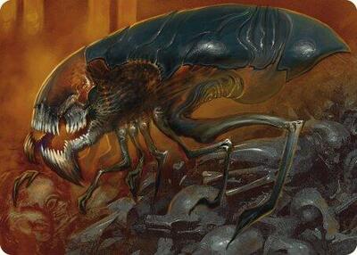 Cranial Ram Art Card - Art Series: Modern Horizons 3 (ASMH3) #13 - Special Magic: The Gathering Trading Card