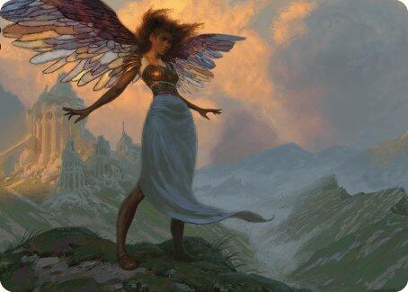 Glasswing Grace Art Card - Art Series: Modern Horizons 3 Magic: The Gathering trading card
