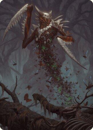 Grist, the Plague Swarm Art Card - Art Series: Modern Horizons 3 Magic: The Gathering trading card