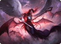 Kaalia of the Vast Art Card - Art Series: Modern Horizons 3 (ASMH3) #22 - Special Magic: The Gathering Trading Card