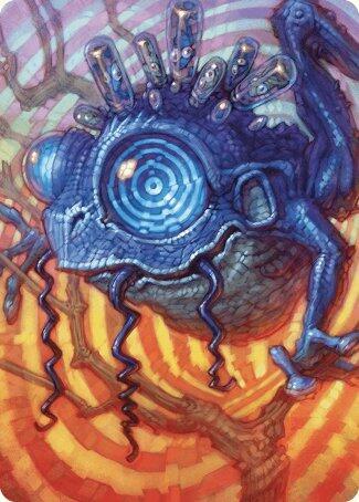 Psychic Frog Art Card - Art Series: Modern Horizons 3 Magic: The Gathering trading card