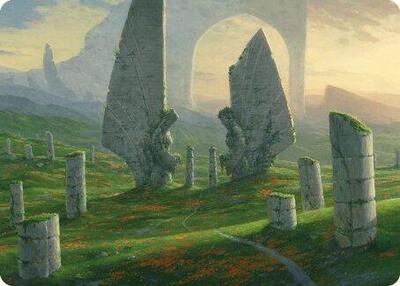 Monumental Henge Art Card - Art Series: Modern Horizons 3 (ASMH3) #15 - Special Magic: The Gathering Trading Card