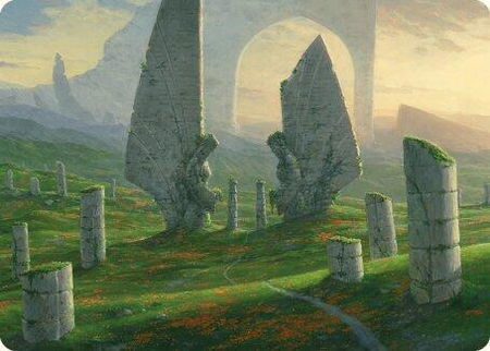 Monumental Henge Art Card - Art Series: Modern Horizons 3 Magic: The Gathering trading card