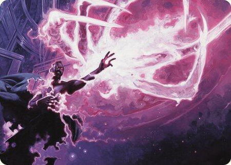 Flare of Malice Art Card - Art Series: Modern Horizons 3 Magic: The Gathering trading card