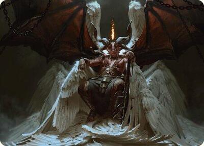 Shilgengar, Sire of Famine Art Card - Art Series: Modern Horizons 3 (ASMH3) #4 - Special Magic: The Gathering Trading Card