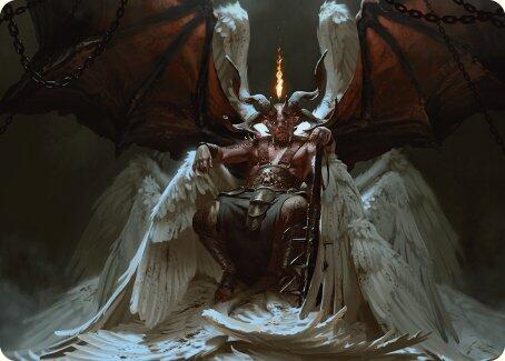 Shilgengar, Sire of Famine Art Card - Art Series: Modern Horizons 3 Magic: The Gathering trading card