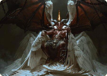 Shilgengar, Sire of Famine Art Card trading card from Art Series: Modern Horizons 3 Shilgengar, Sire of Famine Art Card - Art Series: Modern Horizons 3 Magic: The Gathering trading card