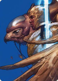 Arna Kennerud, Skycaptain Art Card - Art Series: Modern Horizons 3 (ASMH3) #48 - Special Magic: The Gathering Trading Card